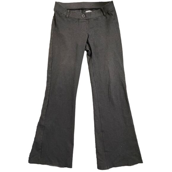 Betabrand Solid Charcoal Gray Wide Leg Wear to Work Yoga Pants Women’s Small - Picture 1 of 5
